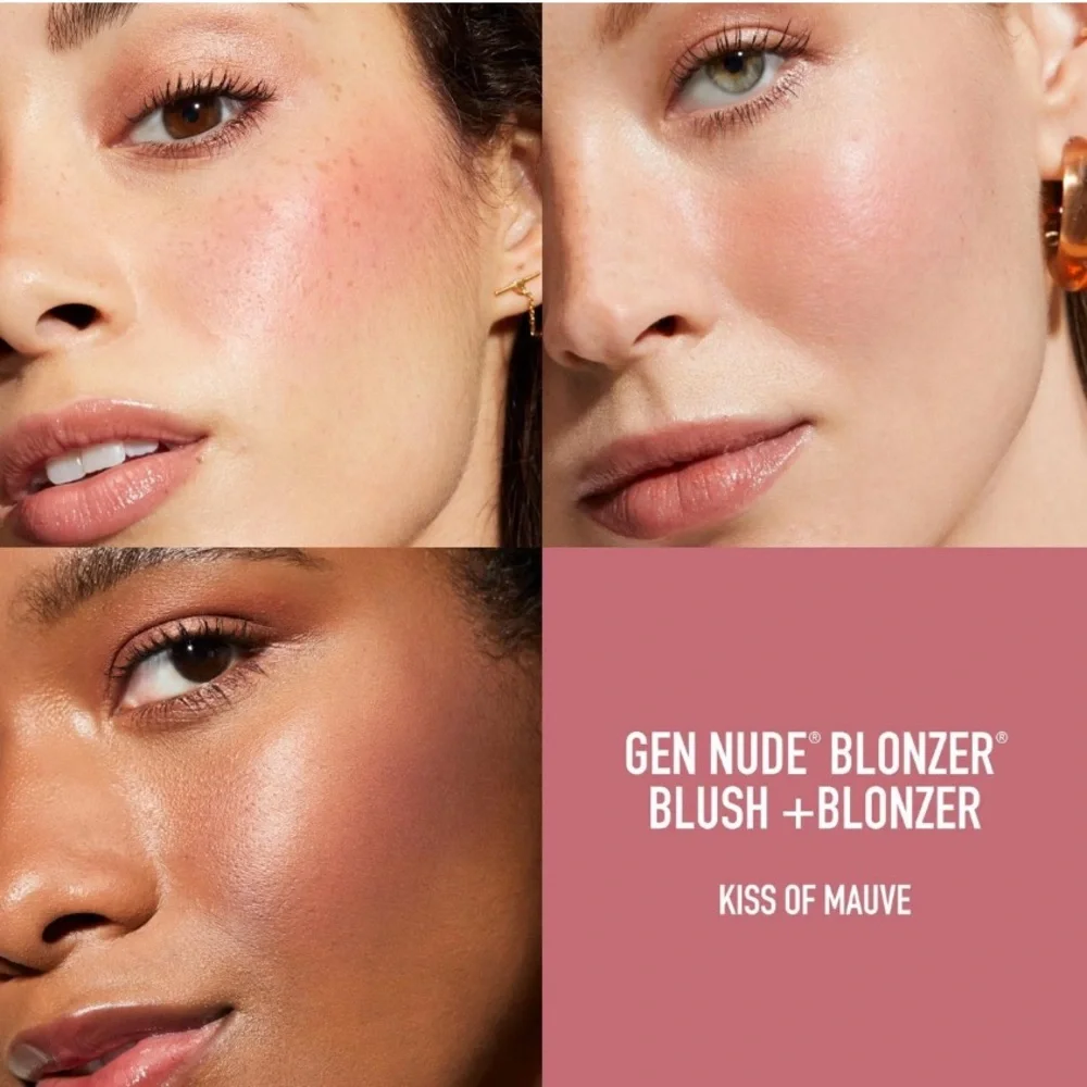BareMinerals GEN NUDE BLONZER Blush + Bronzer “Kiss of Mauve”